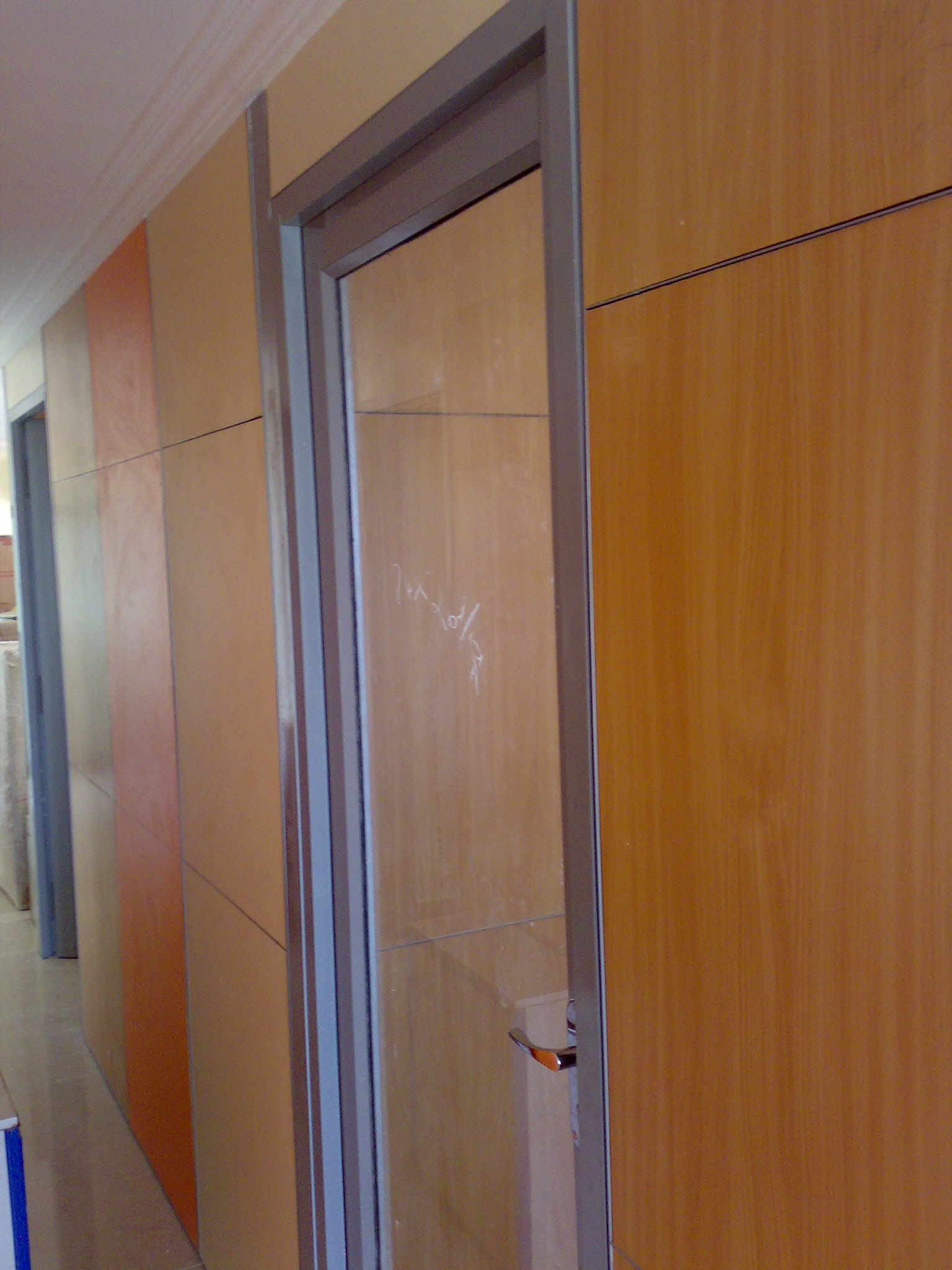 Glass Door Cabin Partition