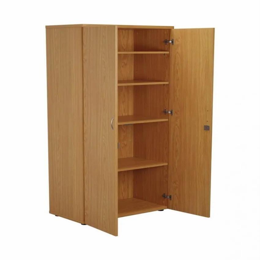 Wooden Office Cupboard – Open Shelves